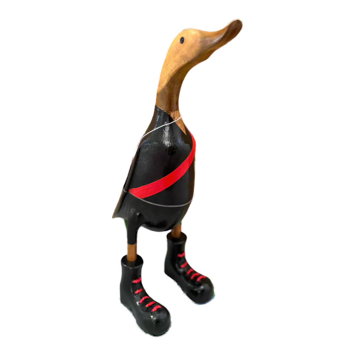 Essendon 40cm Wooden Duck Go Bombers