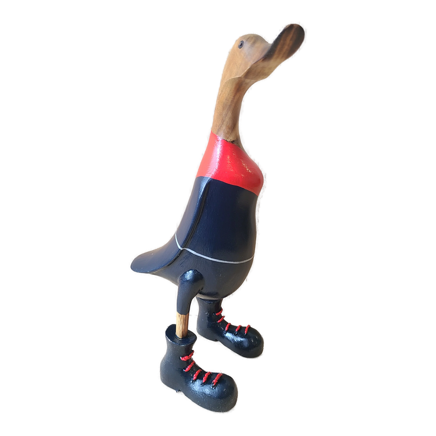 Melbourne 40cm Wooden Duck Go Demons