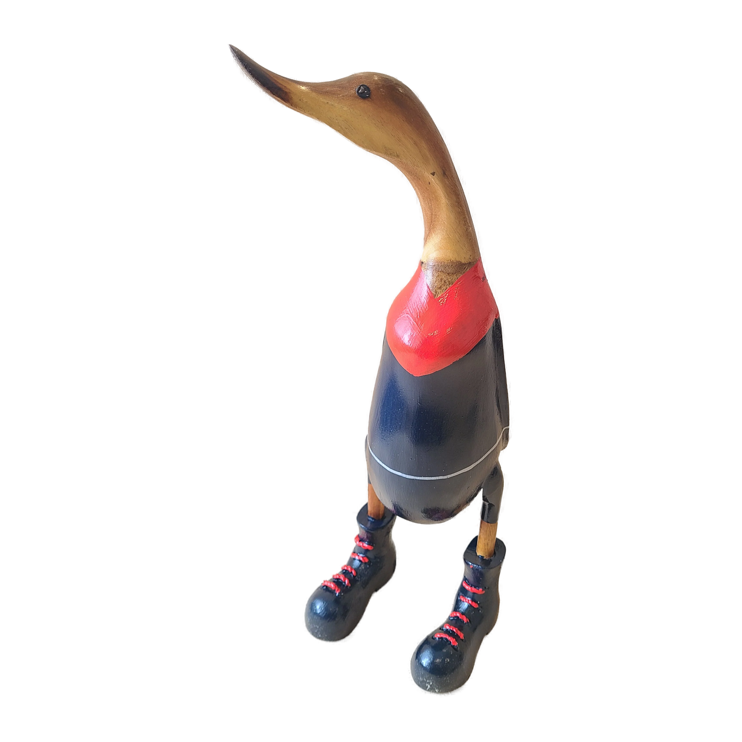 Melbourne 40cm Wooden Duck Go Demons