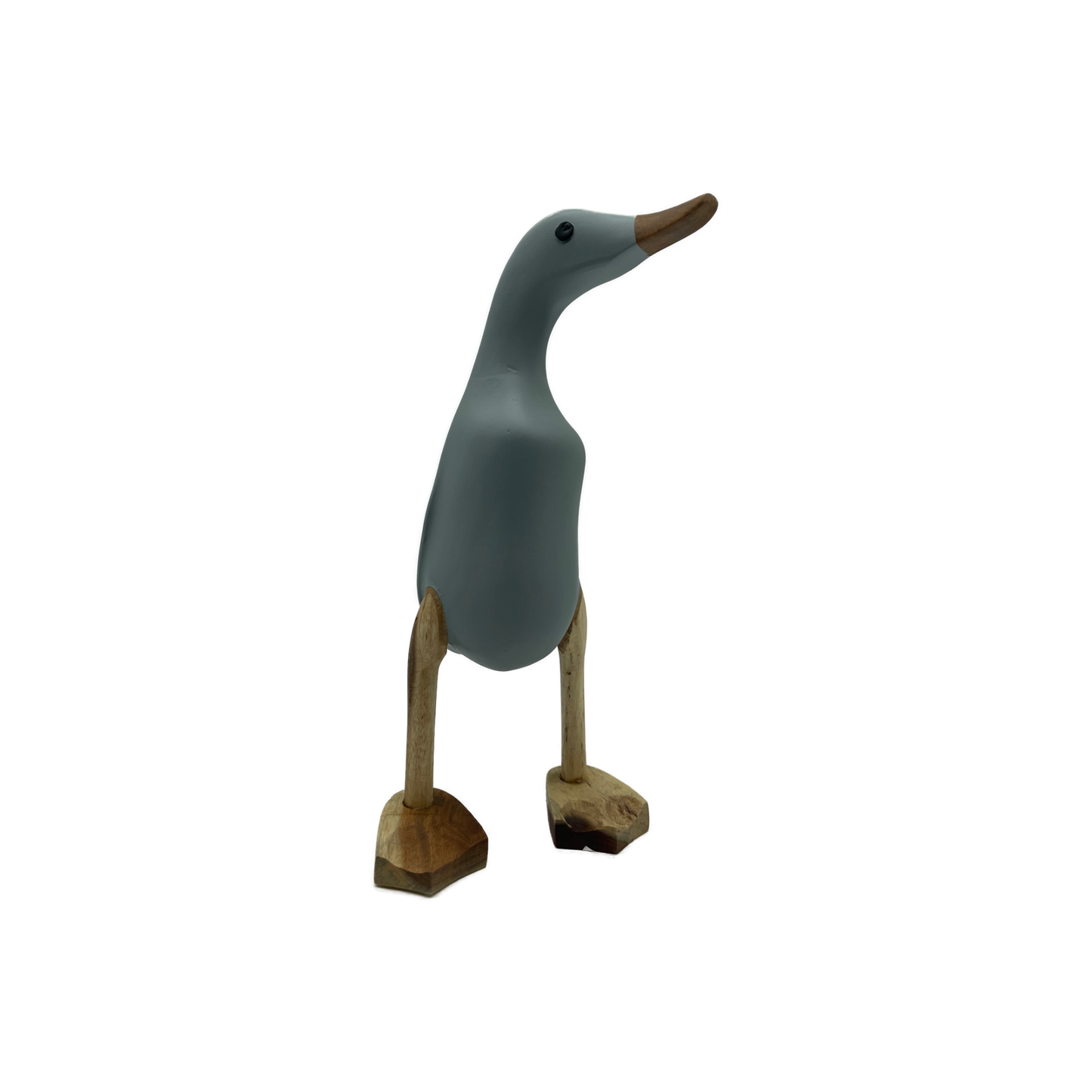 A Wooden Duck Grey 3 Sizes