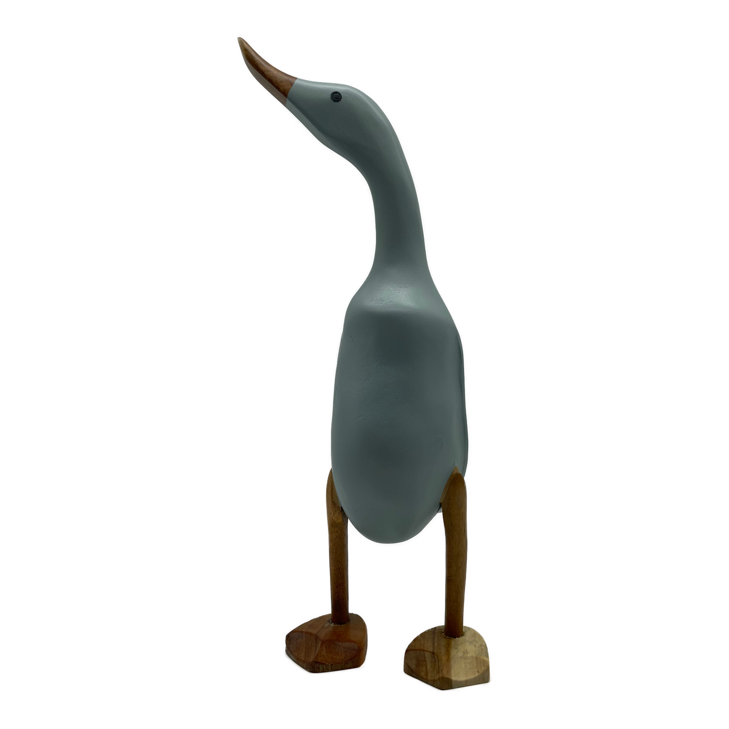 A Wooden Duck Grey 3 Sizes