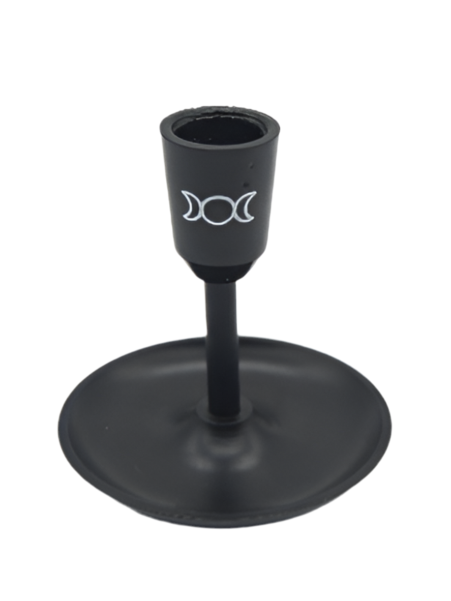Al Candle Holder Aluminium Triple Moon Small