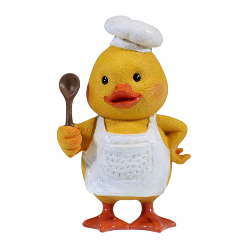 Duck With Chefs Apron 12cm