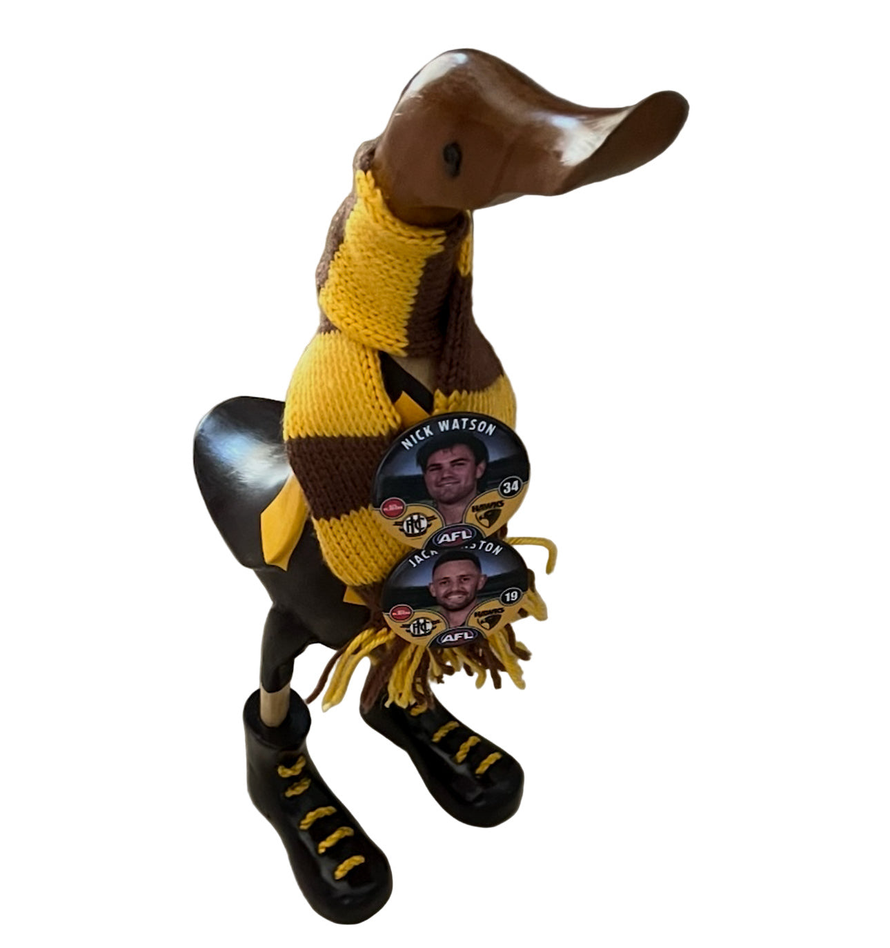 A Hawthorn Wooden Ducks Hawks