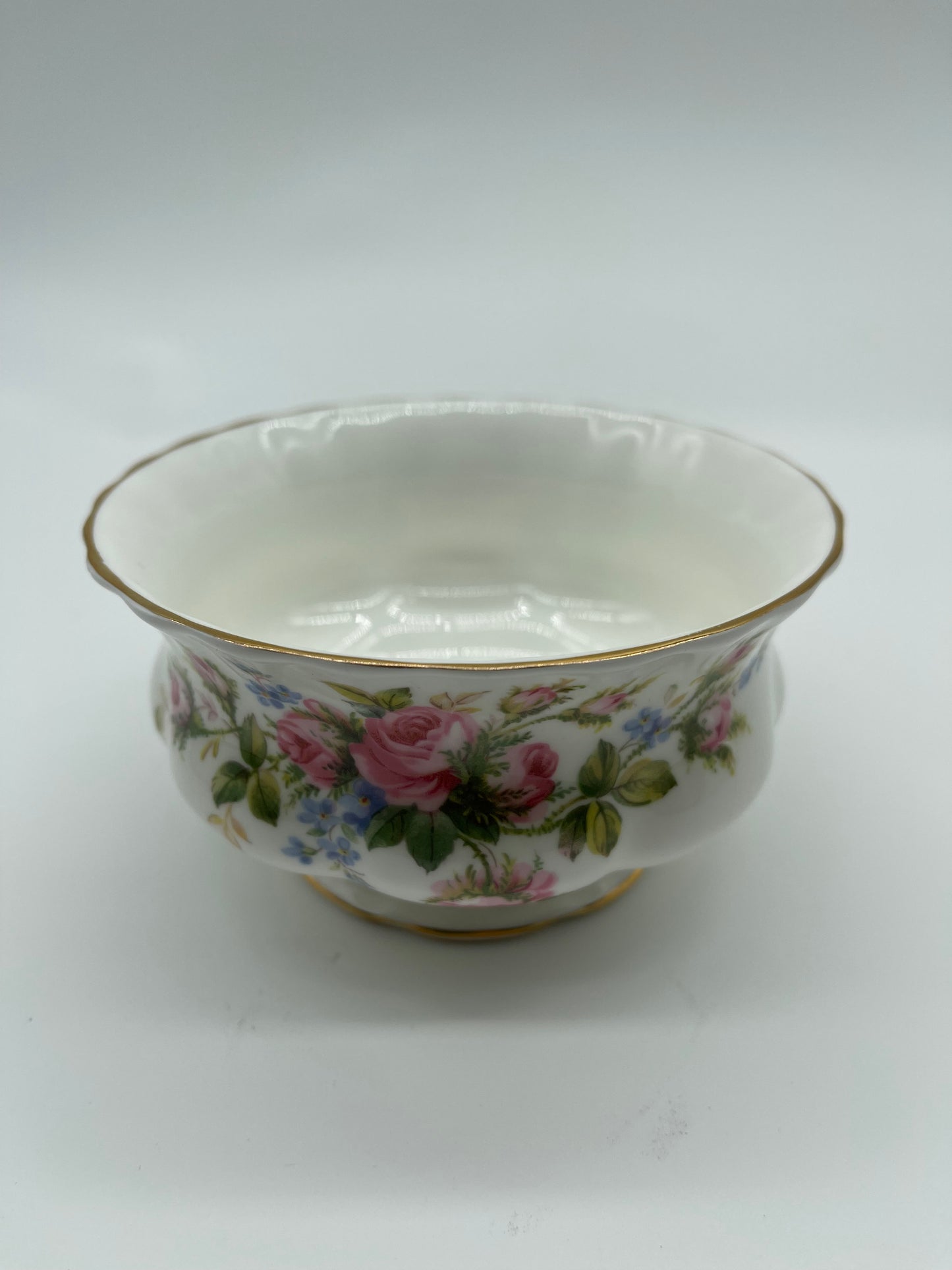 Moss Rose Royal Albert Open Sugar Bowl Made Is England (New)