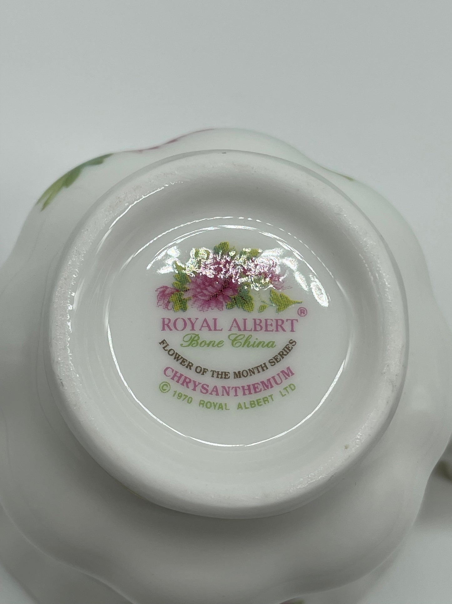 Vintage Flower Of The Month Mug Collection Royal Albert Made In England (New)