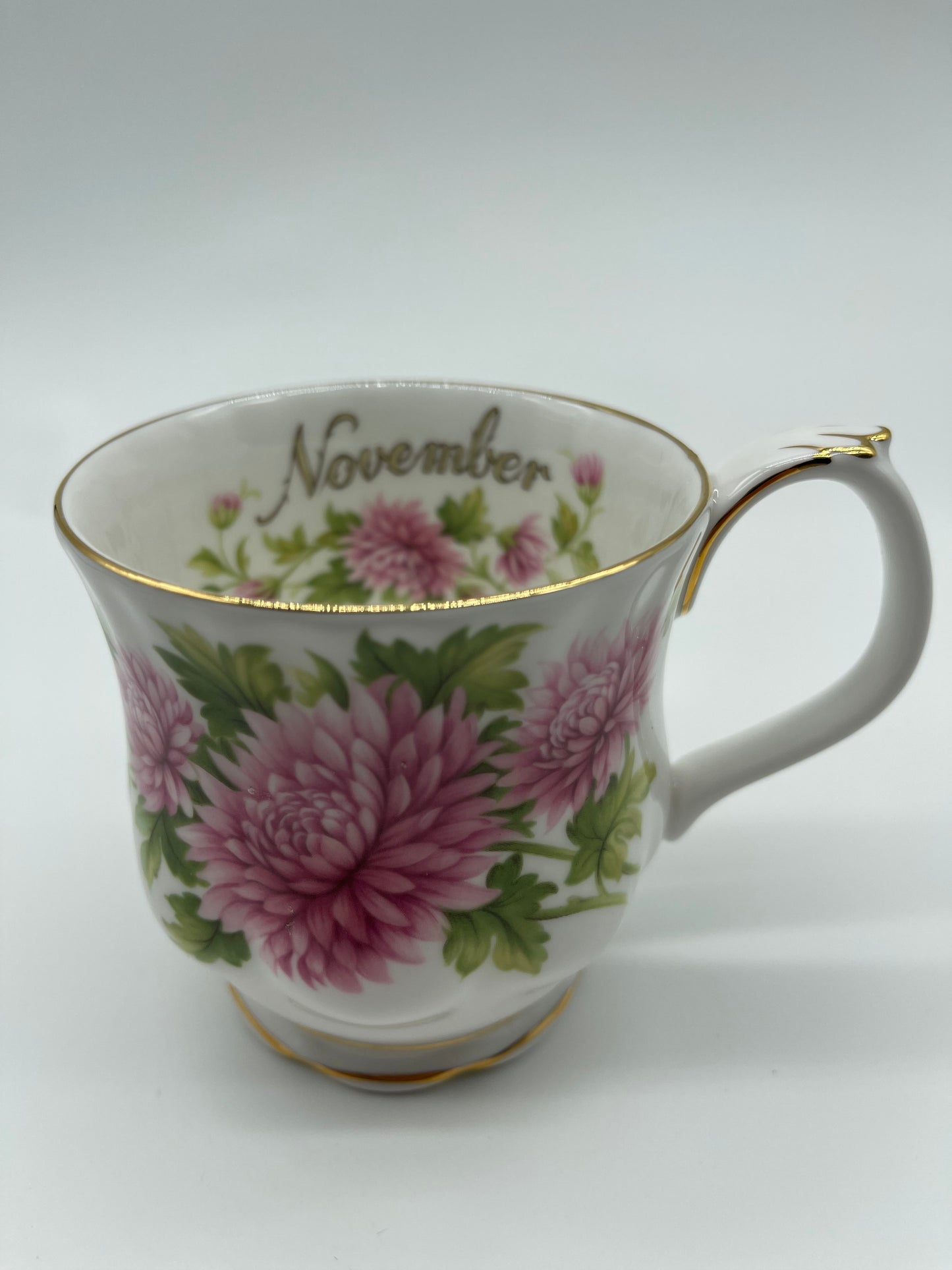 Vintage Flower Of The Month Mug Collection Royal Albert Made In England (New)