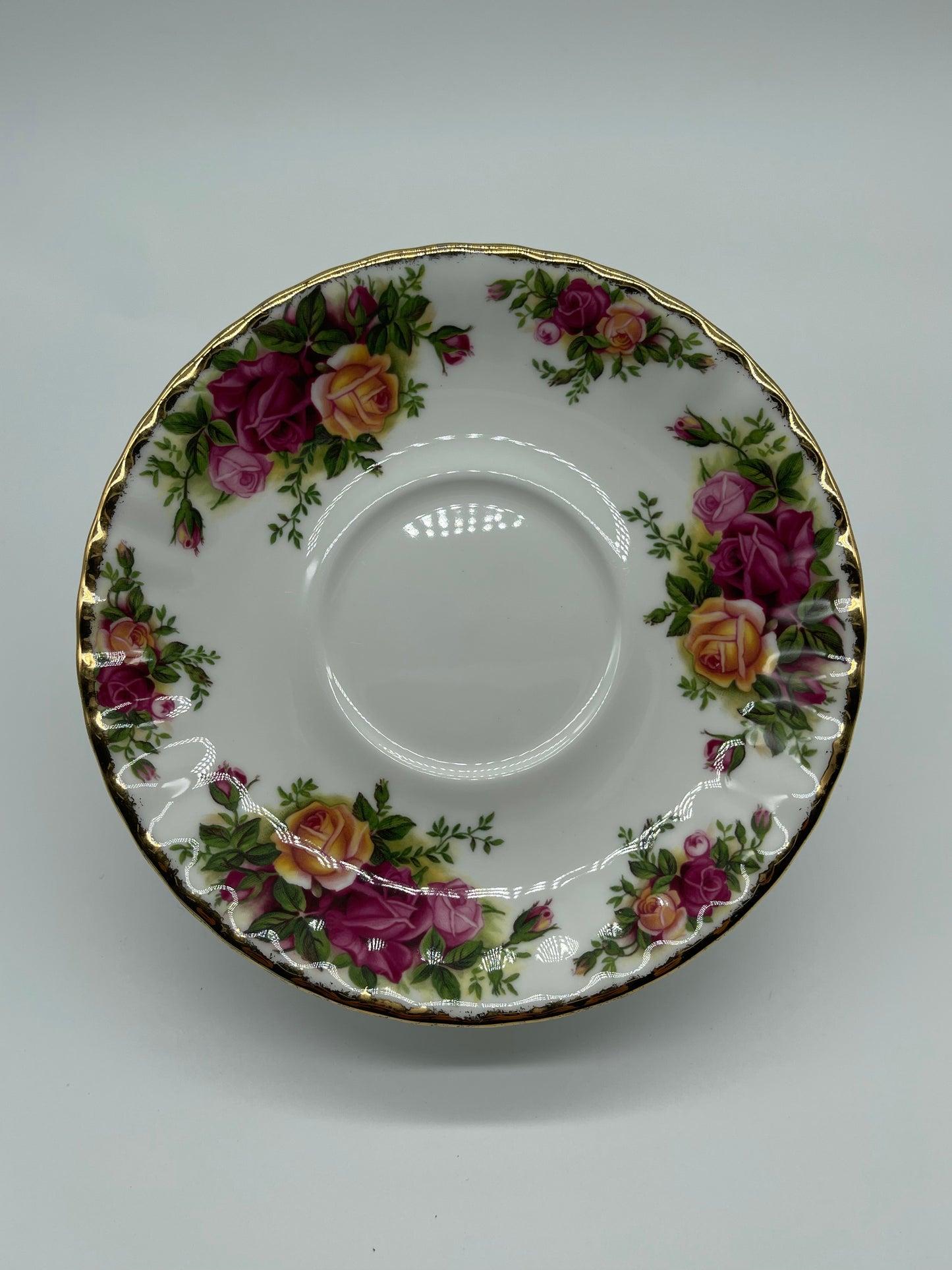 Old Country Roses Replacement Saucer 15cm Royal Albert Made In England (New)