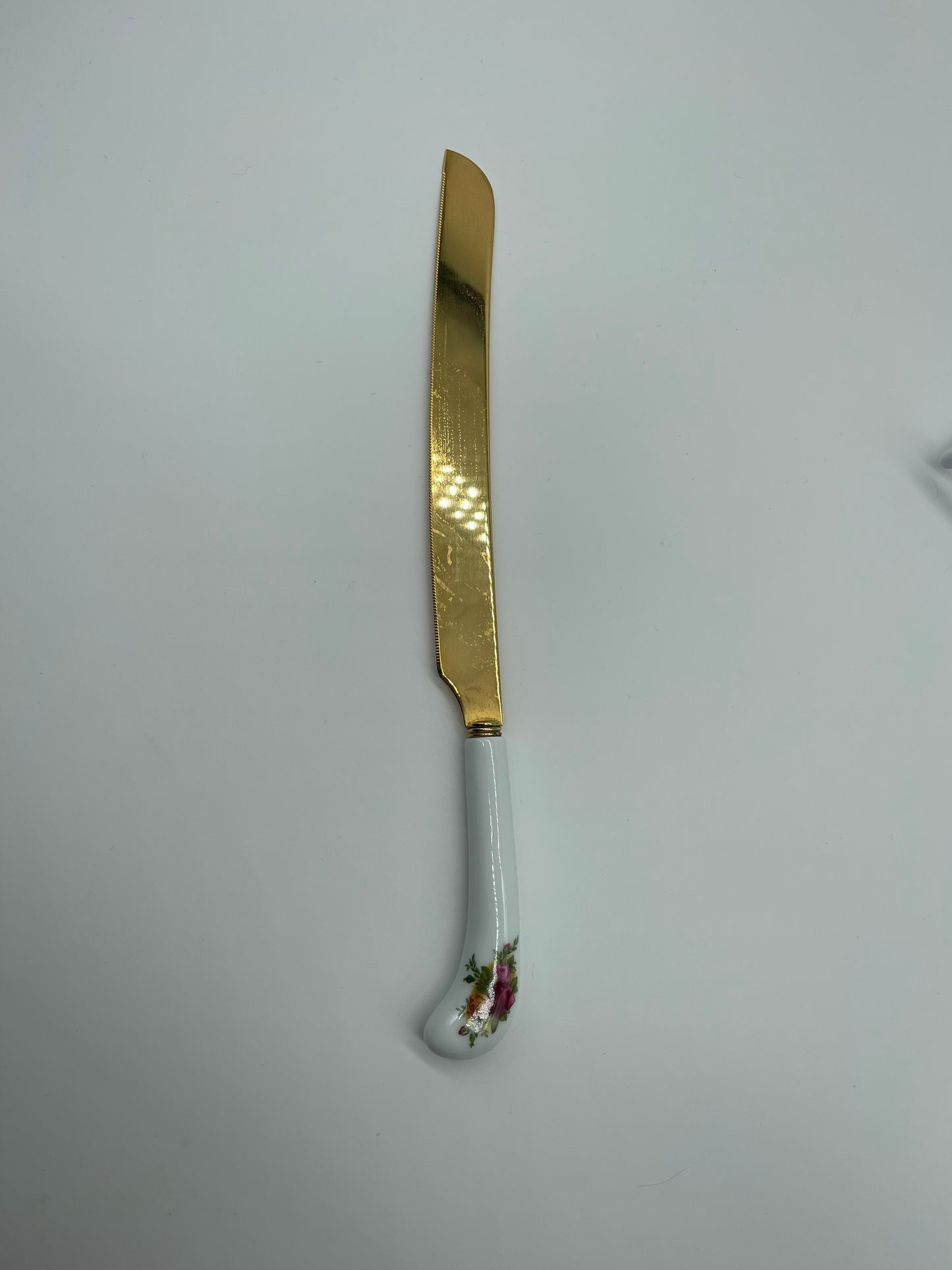 Old Country Roses Cake Knife Royal Albert Made In England (New)