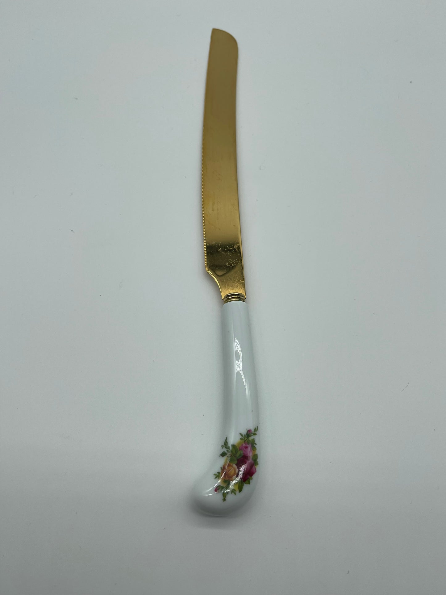 Old Country Roses Cake Knife Royal Albert Made In England (New)