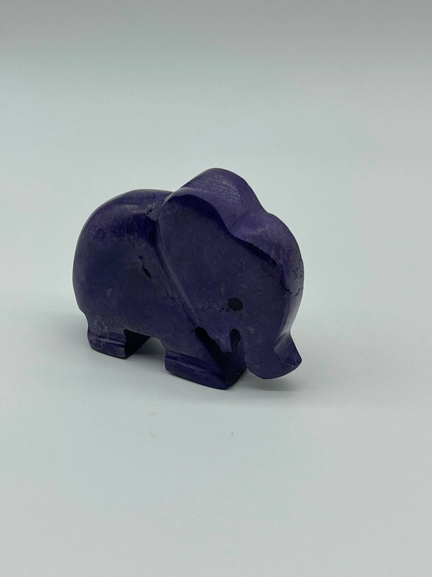 Elephants Coloured Stone