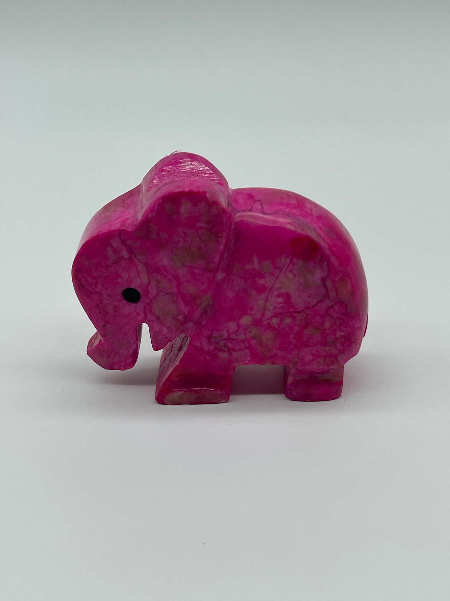 Elephants Coloured Stone