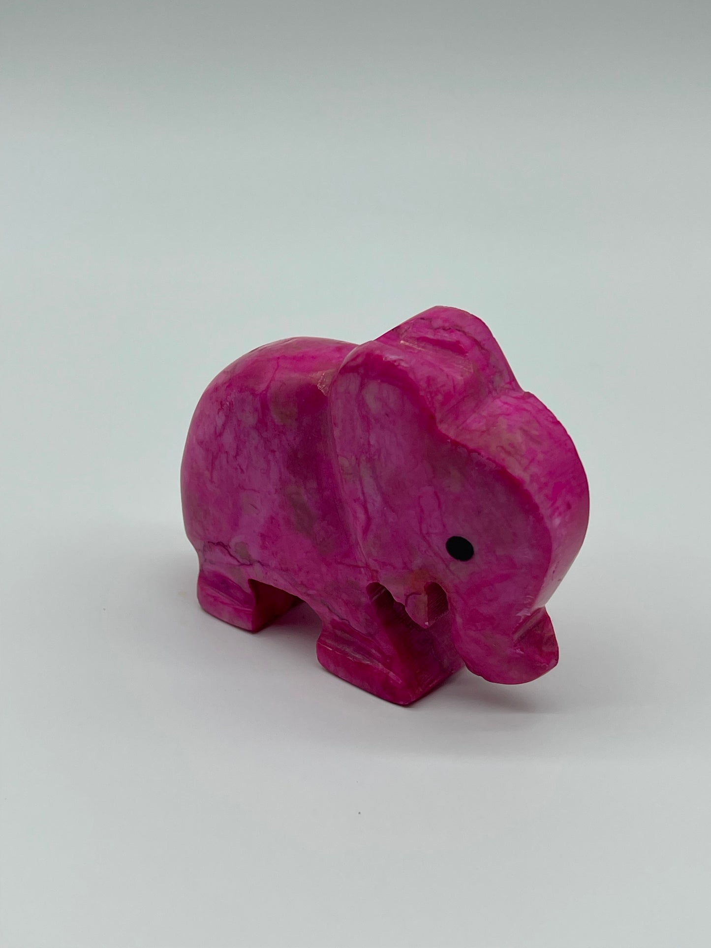 Elephants Coloured Stone