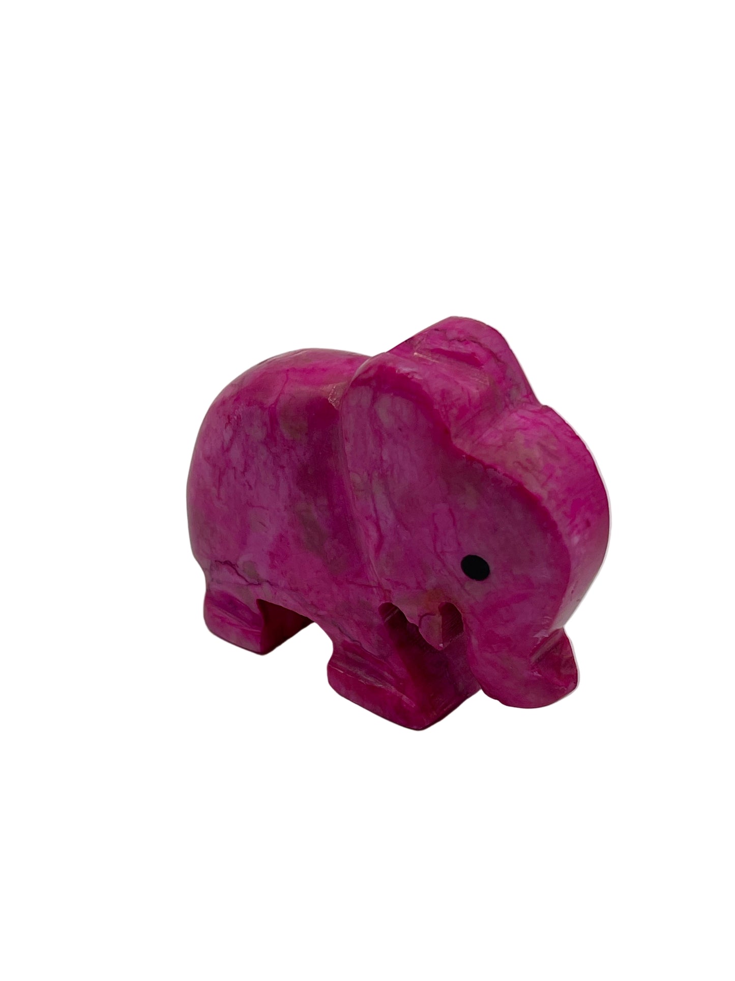 Elephants Coloured Stone