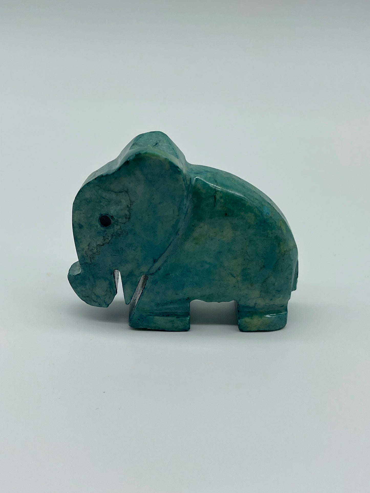 Elephants Coloured Stone