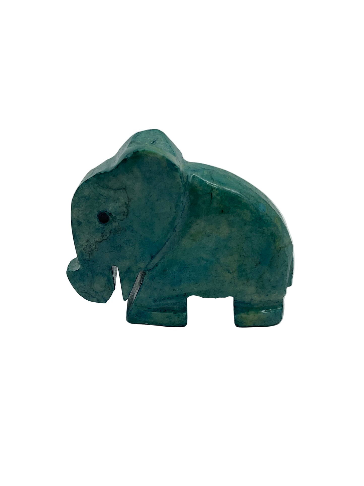 Elephants Coloured Stone