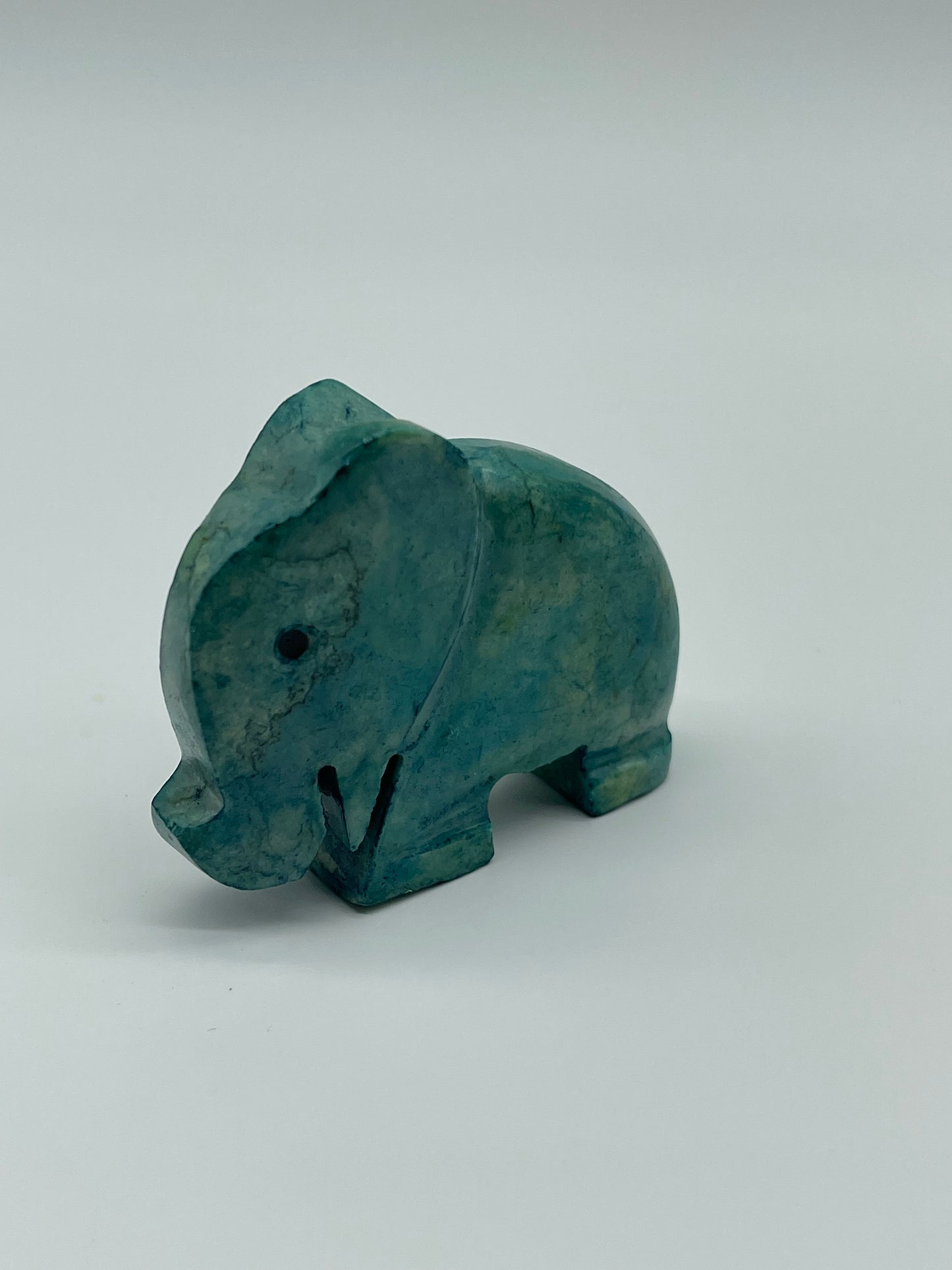 Elephants Coloured Stone