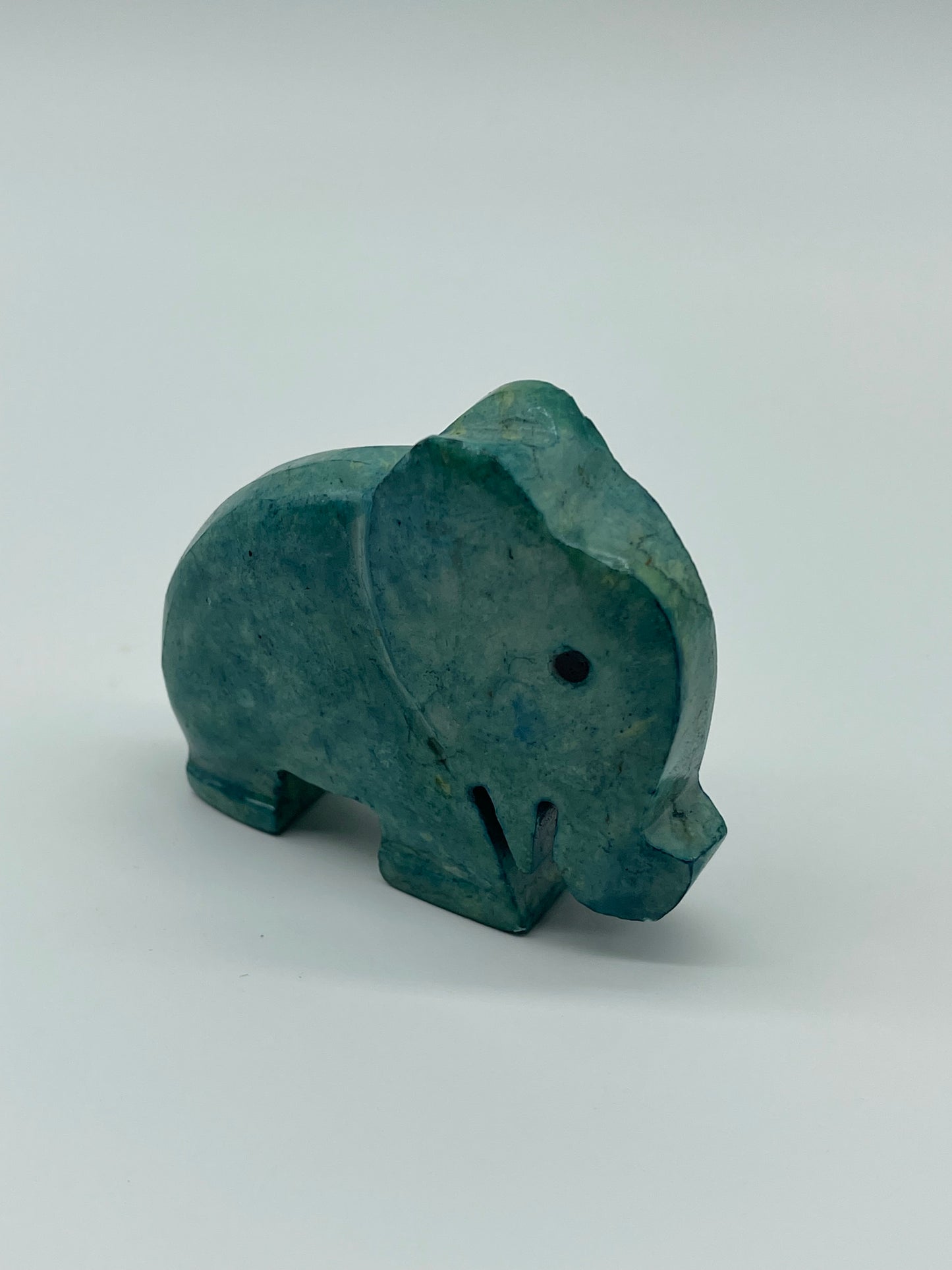 Elephants Coloured Stone
