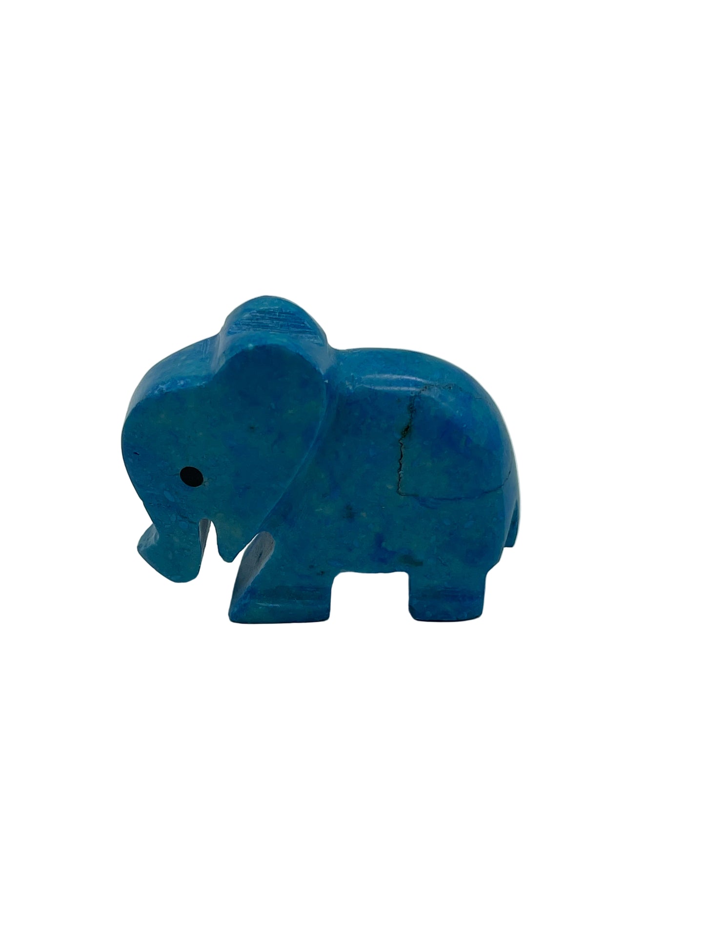 Elephants Coloured Stone