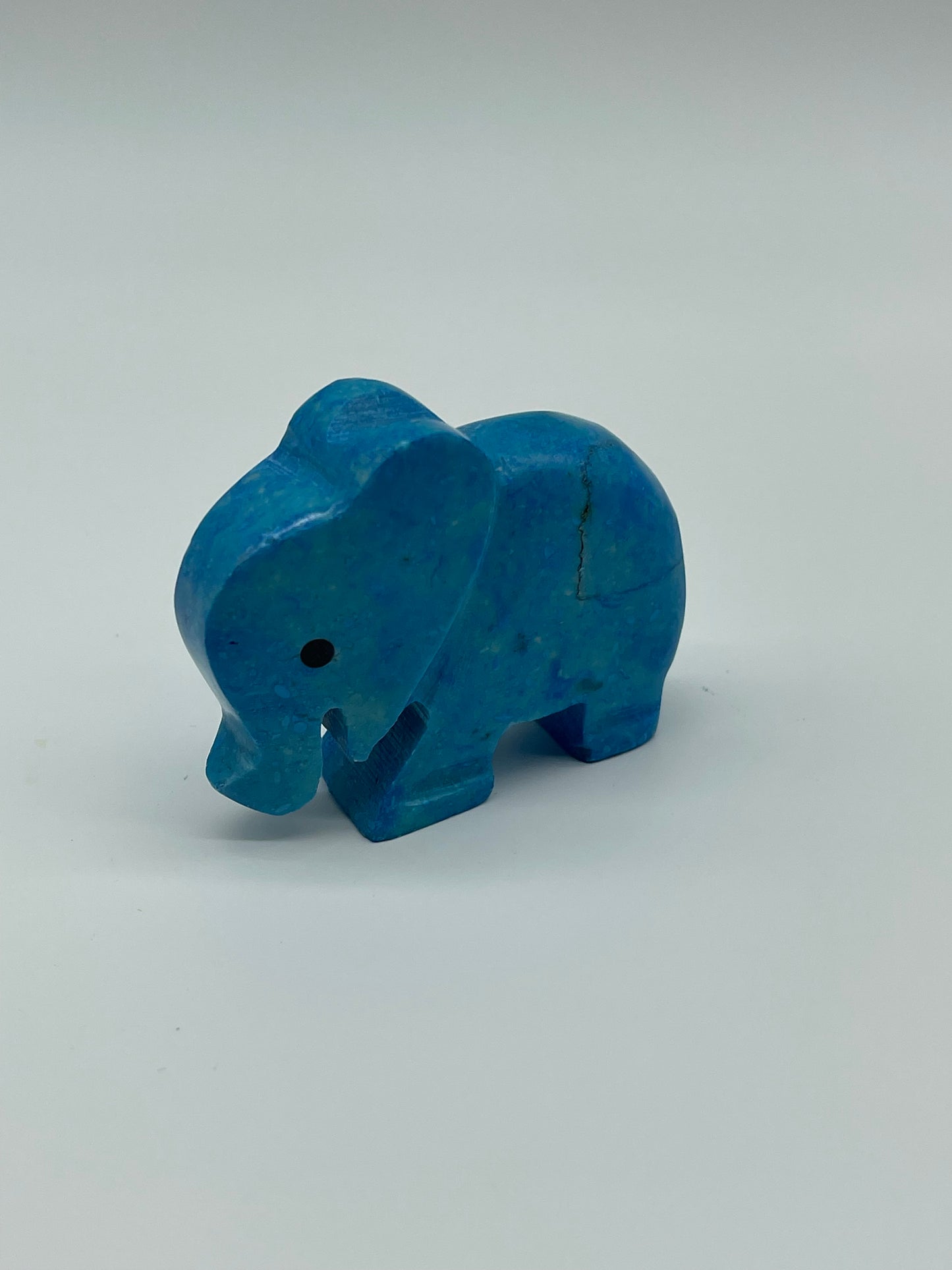 Elephants Coloured Stone