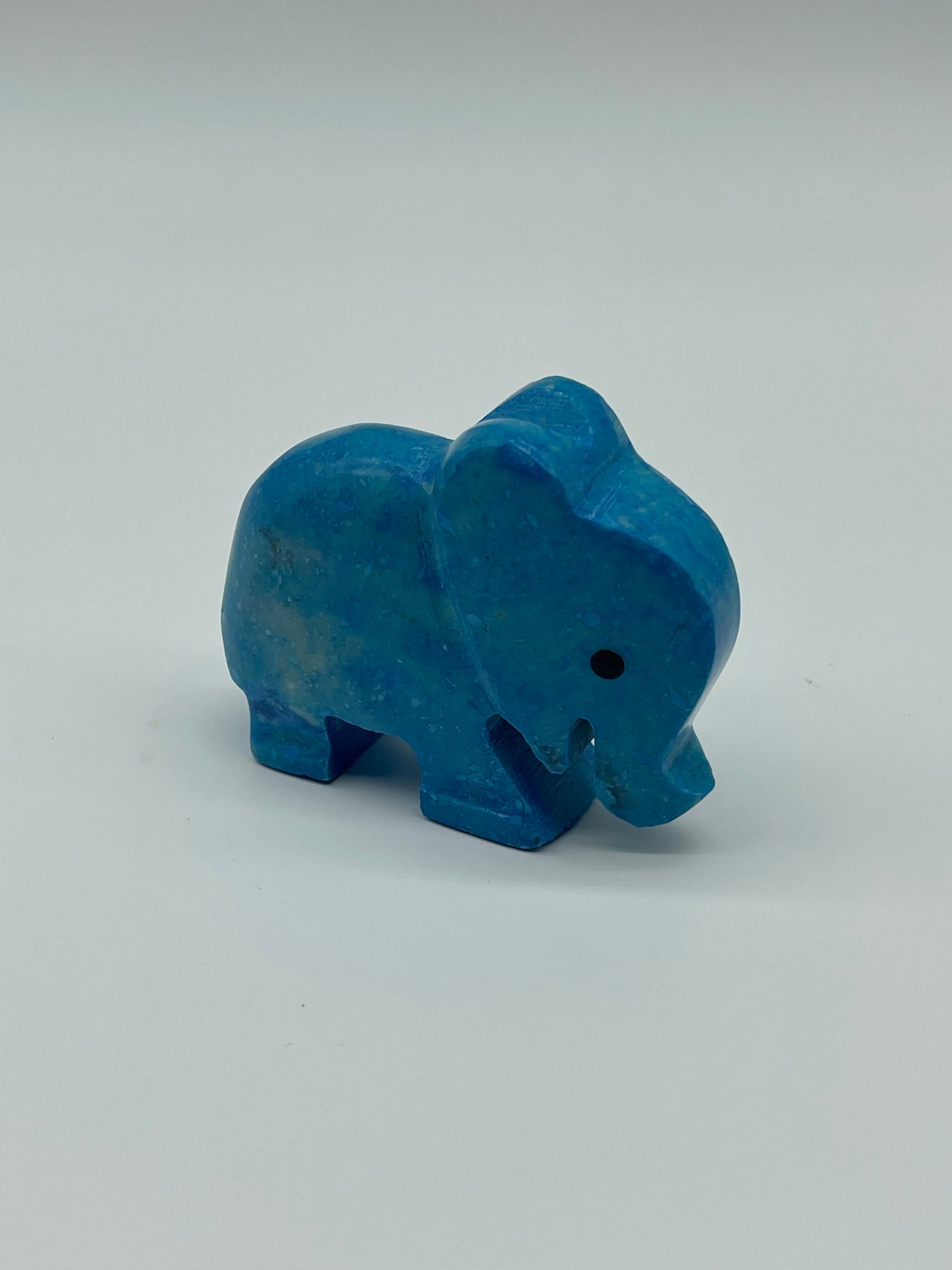 Elephants Coloured Stone