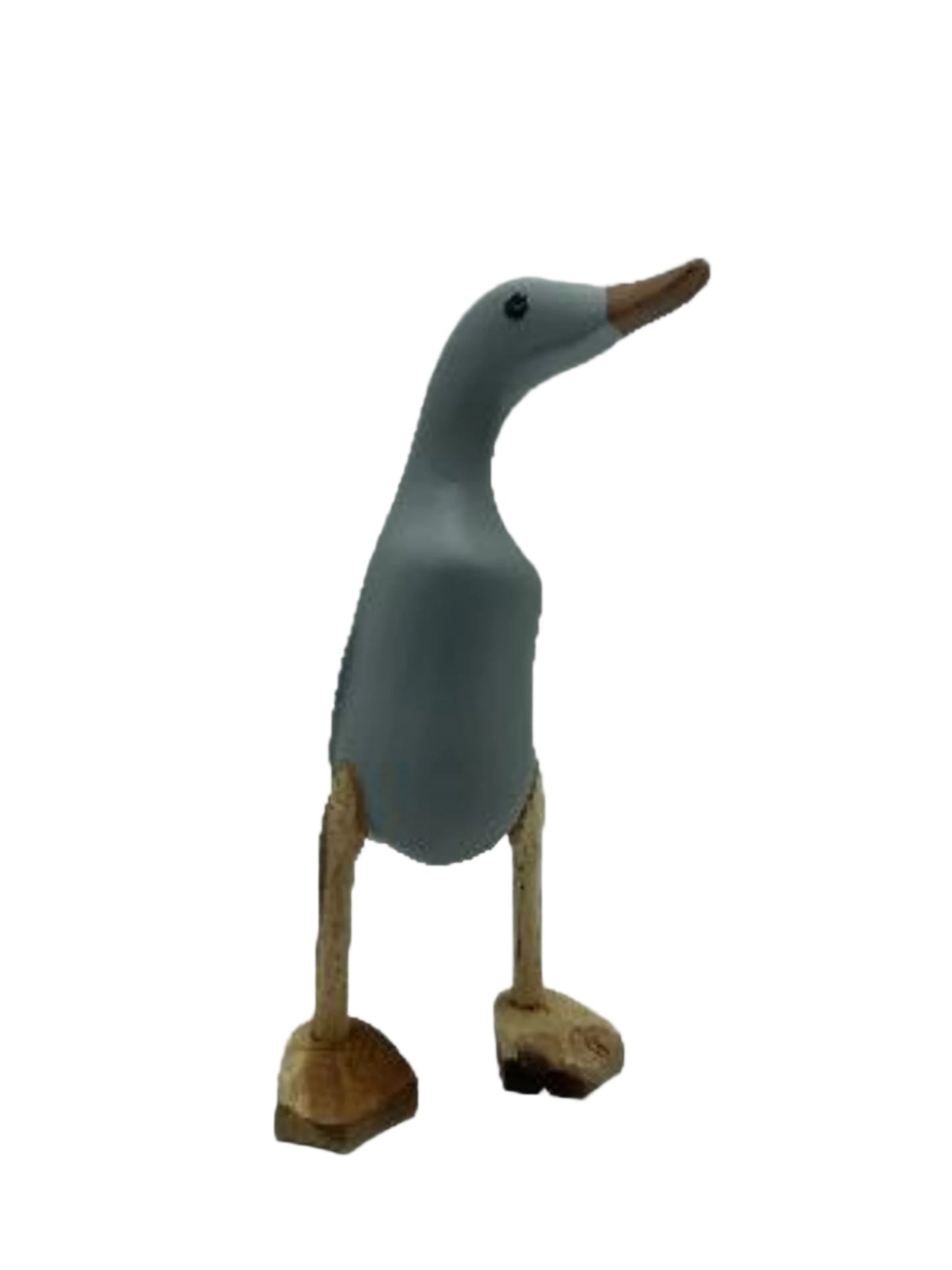 Duck Wooden Grey 3 Sizes