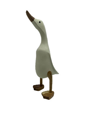 Duck Wooden White 3 Sizes Maria Morris Melinda