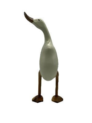 Duck Wooden White 3 Sizes Maria Morris Melinda