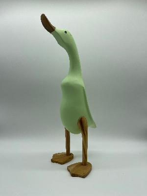 Duck Wooden Green 3 Sizes