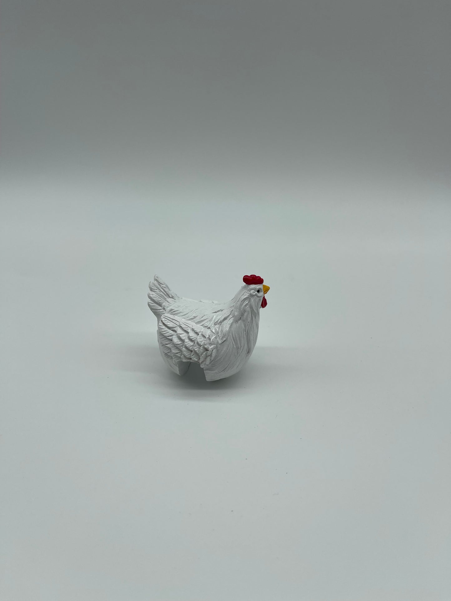 Chicken Pot Plant Sitter Assorted White Only