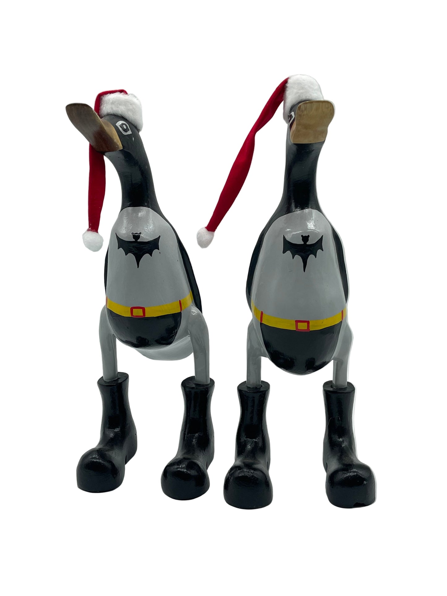 A Duck Wooden Christmas Batman 35cm Injured (Slight Defect)