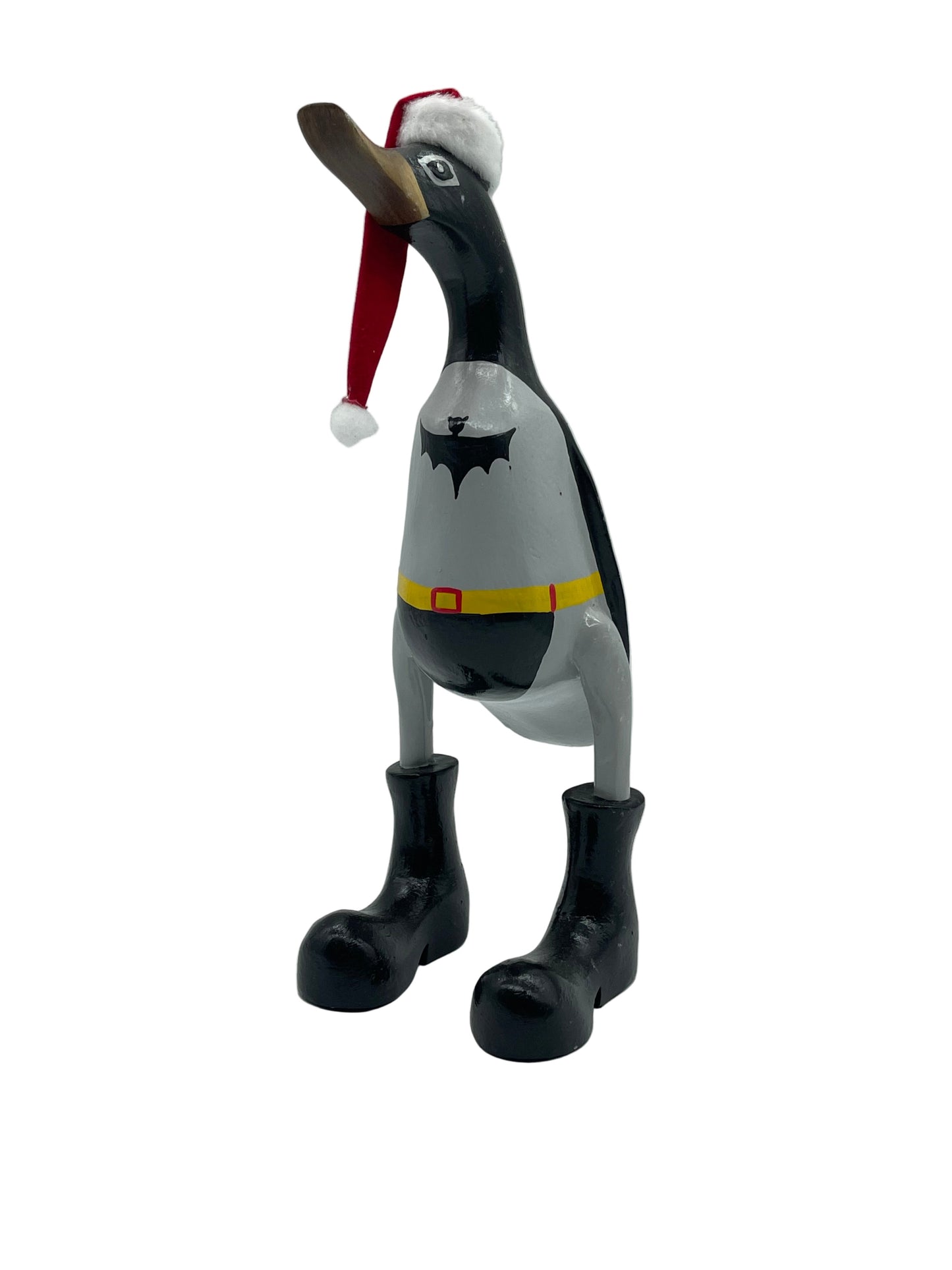 A Duck Wooden Christmas Batman 35cm Injured (Slight Defect)