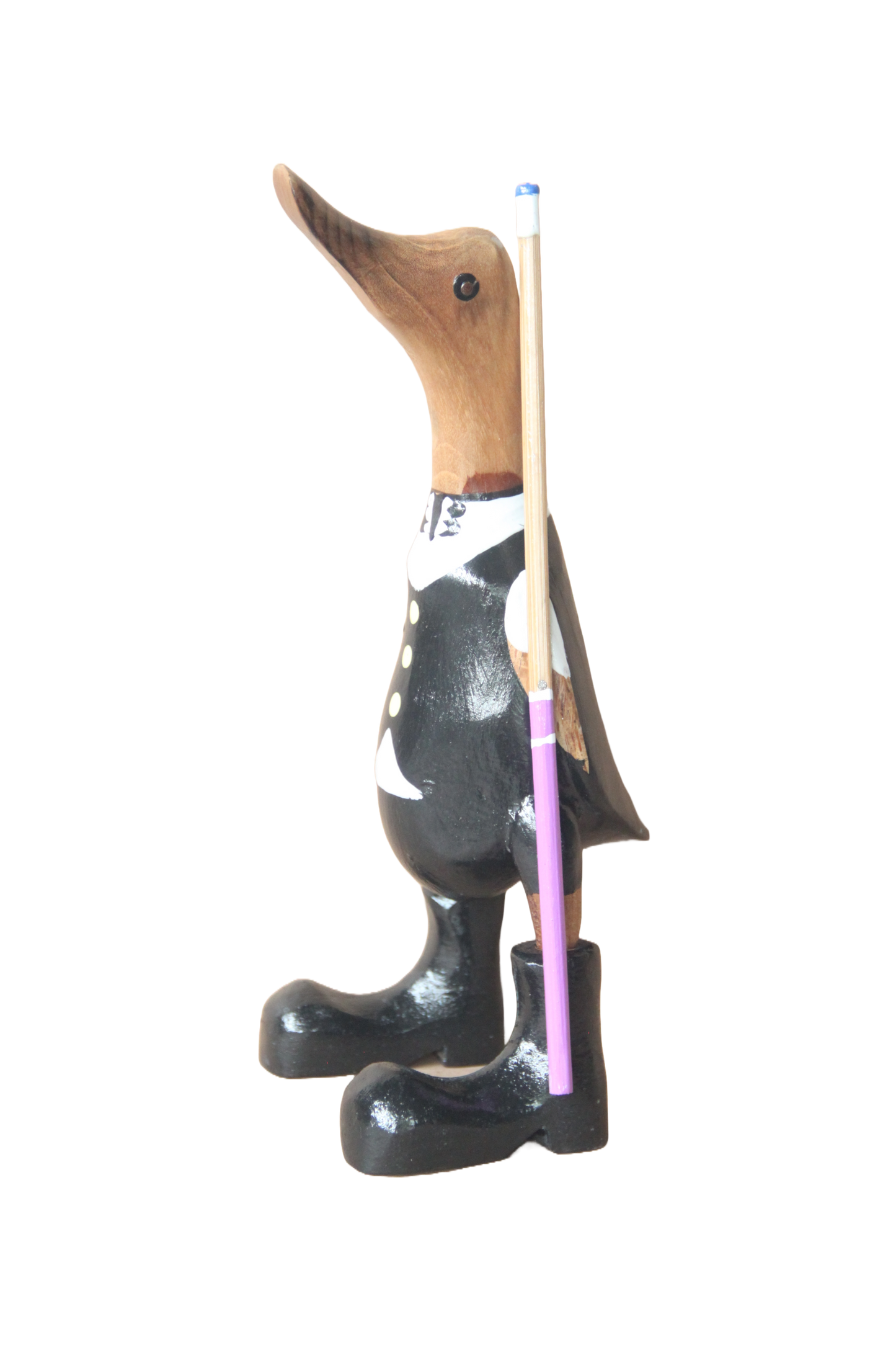 Cool Pool Man Wooden Duck 25cm