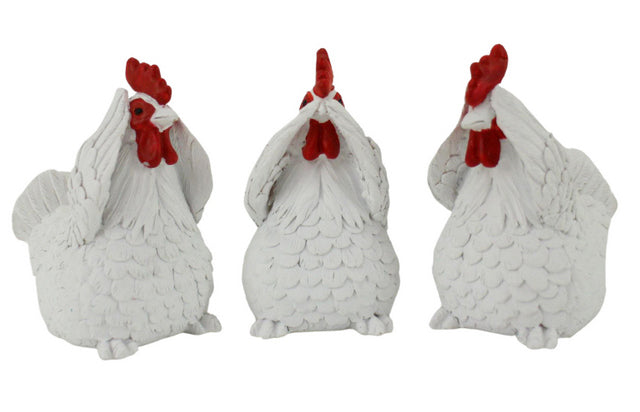 Hear See And Speak No Evil Figurines Set of 3