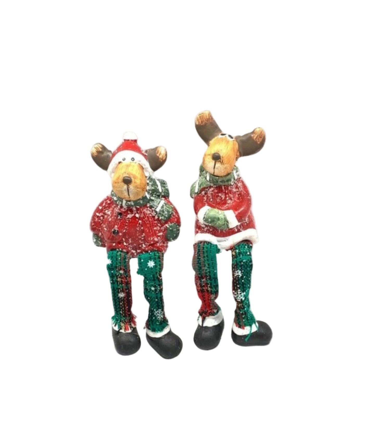 Dancer And His Mate Christmas Shelf Sitters $10.00 Each