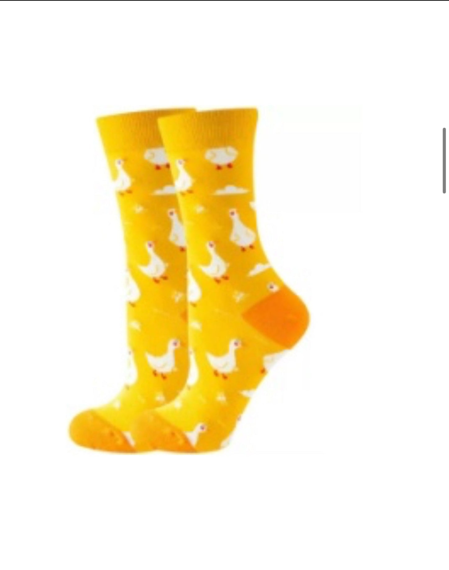 Rubber Duckie Socks Yellow