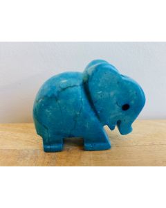 Elephants Coloured Stone