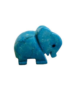 Elephants Coloured Stone