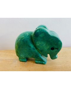 Elephants Coloured Stone