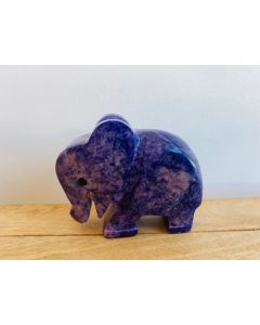 Elephants Coloured Stone