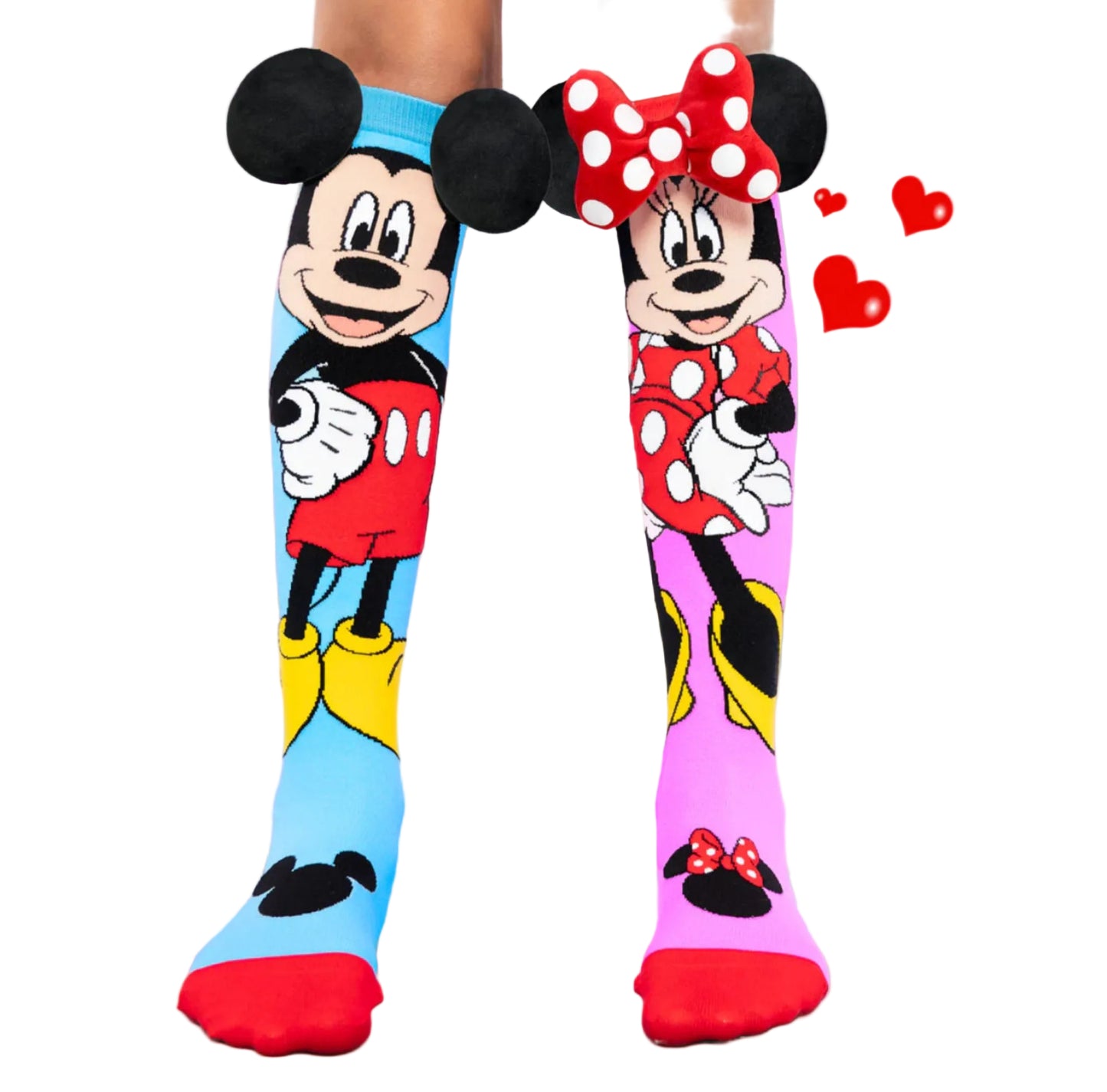 Mickey And Minnie MadMia Socks Ages 6-99