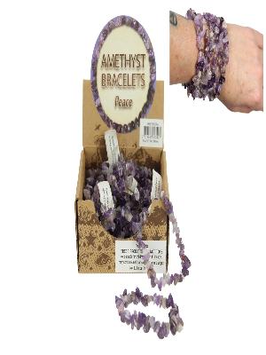 Bracelet : Amethyst Peace Gem