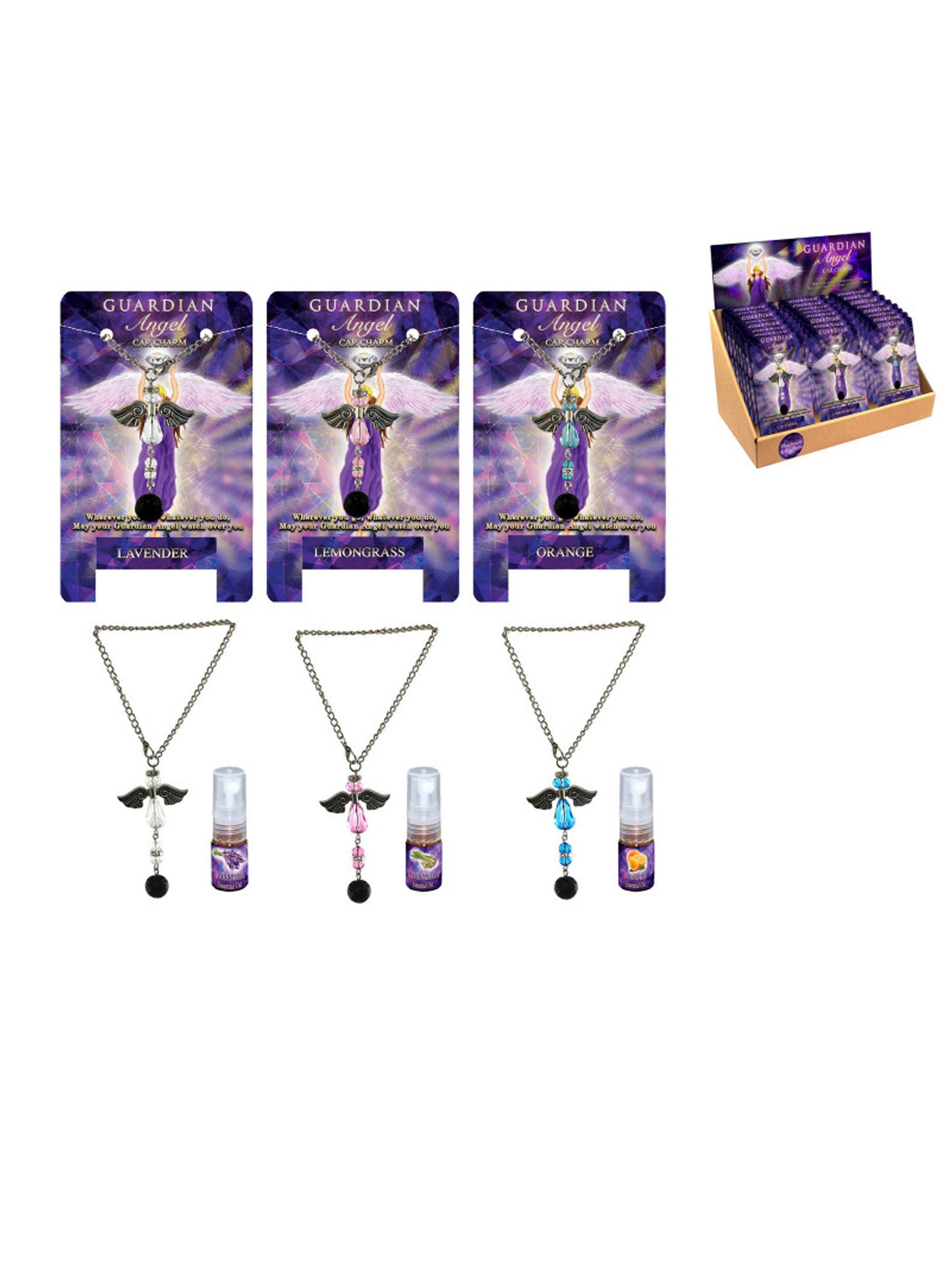 Guardian Angel Car Charm