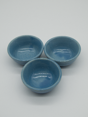 Assorted Ceramic Coloured Plain Bowls