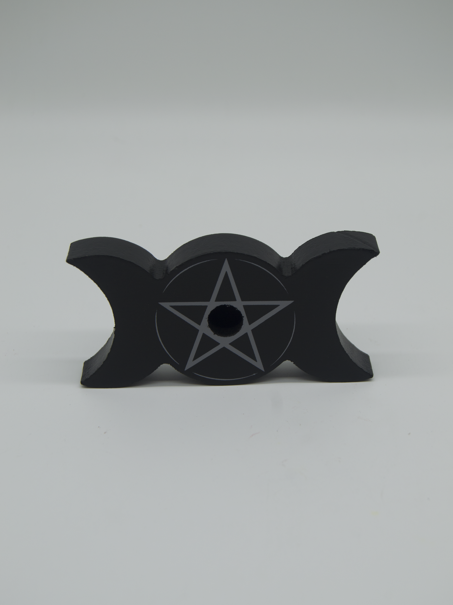 Triple Moon Spell Candle Holder