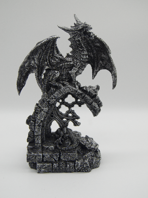 Black Dragon On Relic Realm Door