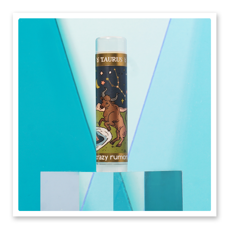 Crazy Rumors - Taurus Zodiac Lip Balm