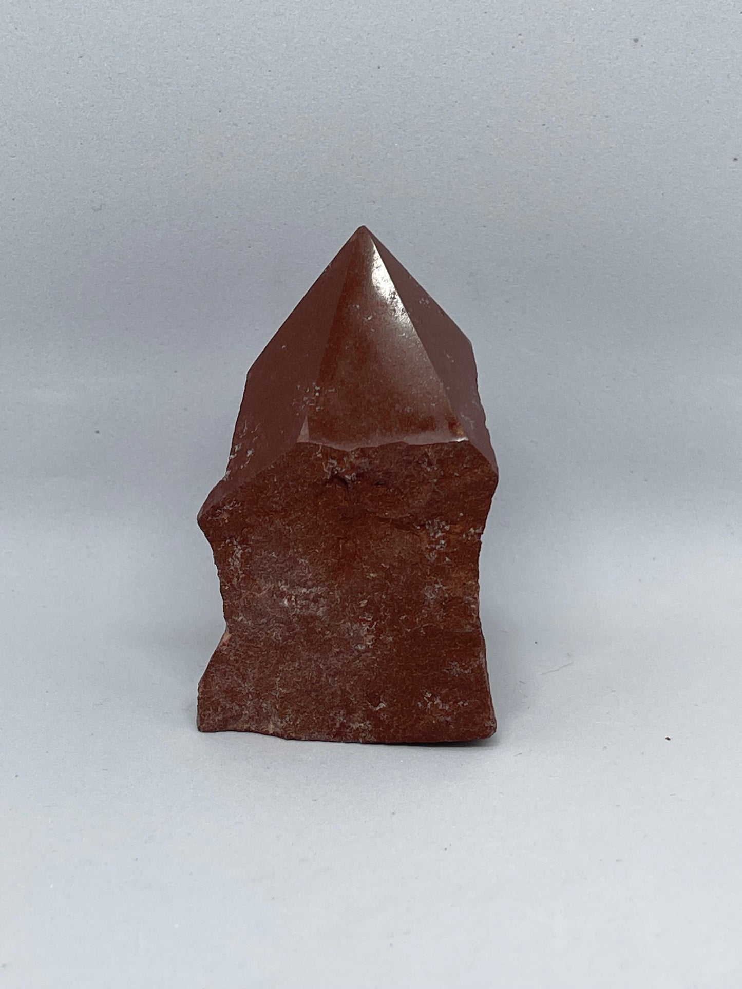 Crystals Red Jasper Points Rough/Polished