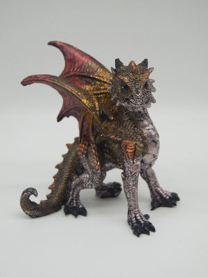 Young Dragon in Defence Pose