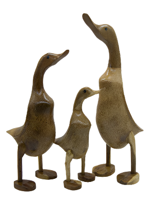 Duck Wooden Flat Feet